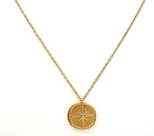 Northern Star 18K Gold Plated Necklace